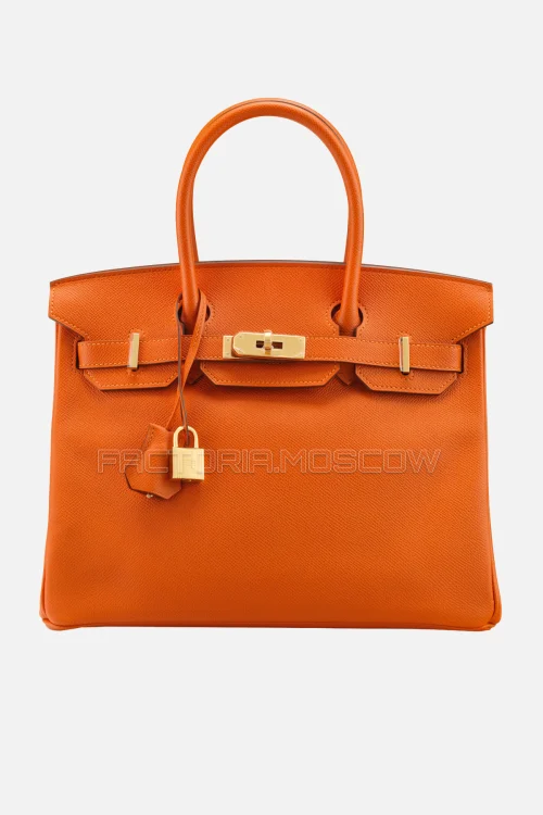 Hermes Birkin 30 Feu Epsom GHW
