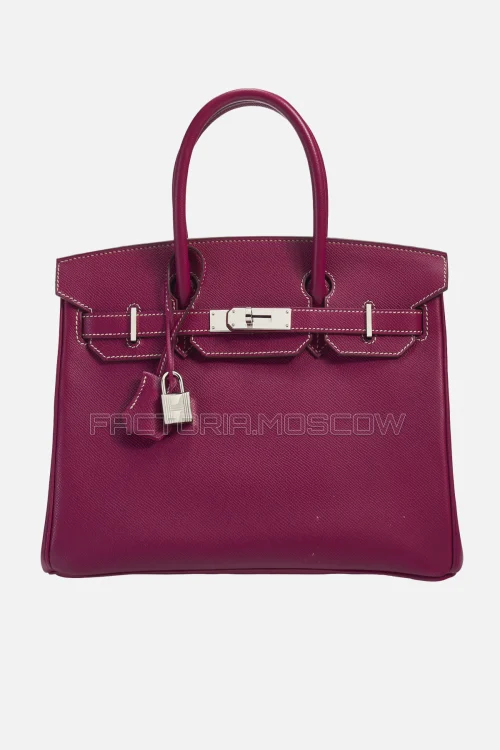 Hermes Birkin 30 Epsom Tosca/Rose Tyrien PHW