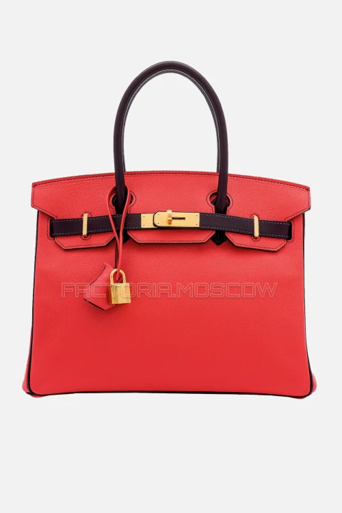 Hermes Birkin 30 Rose Jaipur/Raisin Epsom GHW