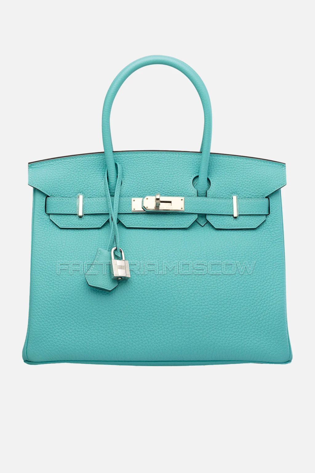Hermes Birkin 30 Bleu Atoll Togo PHW