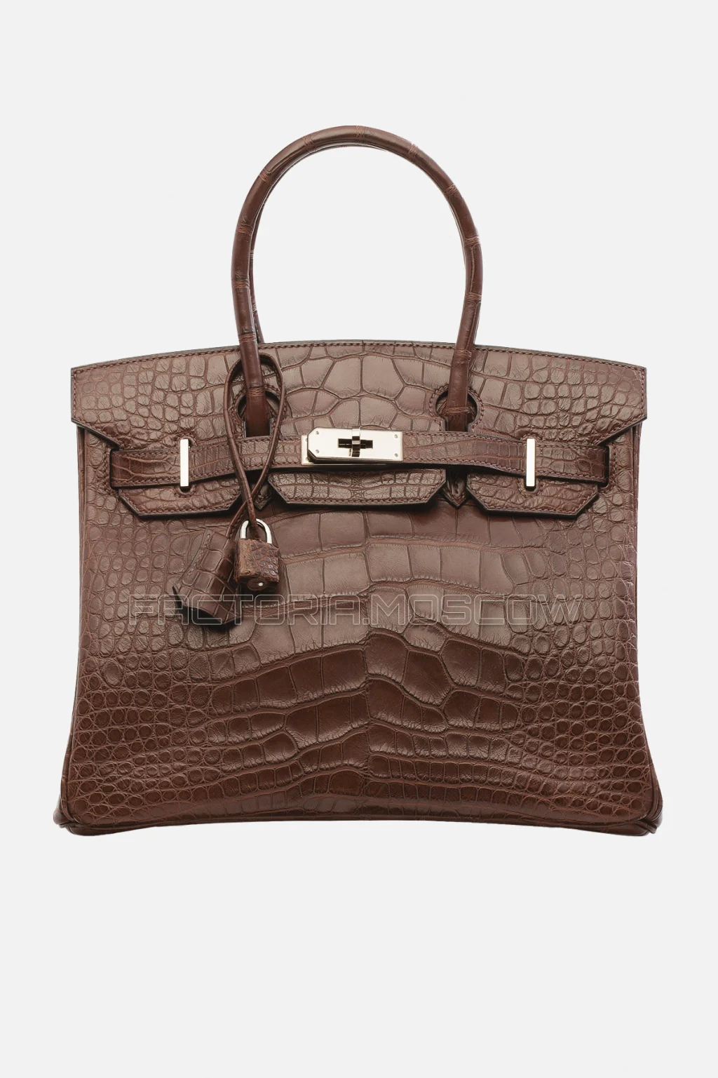 Hermes Birkin 30 Matte Havane Alligator PHW