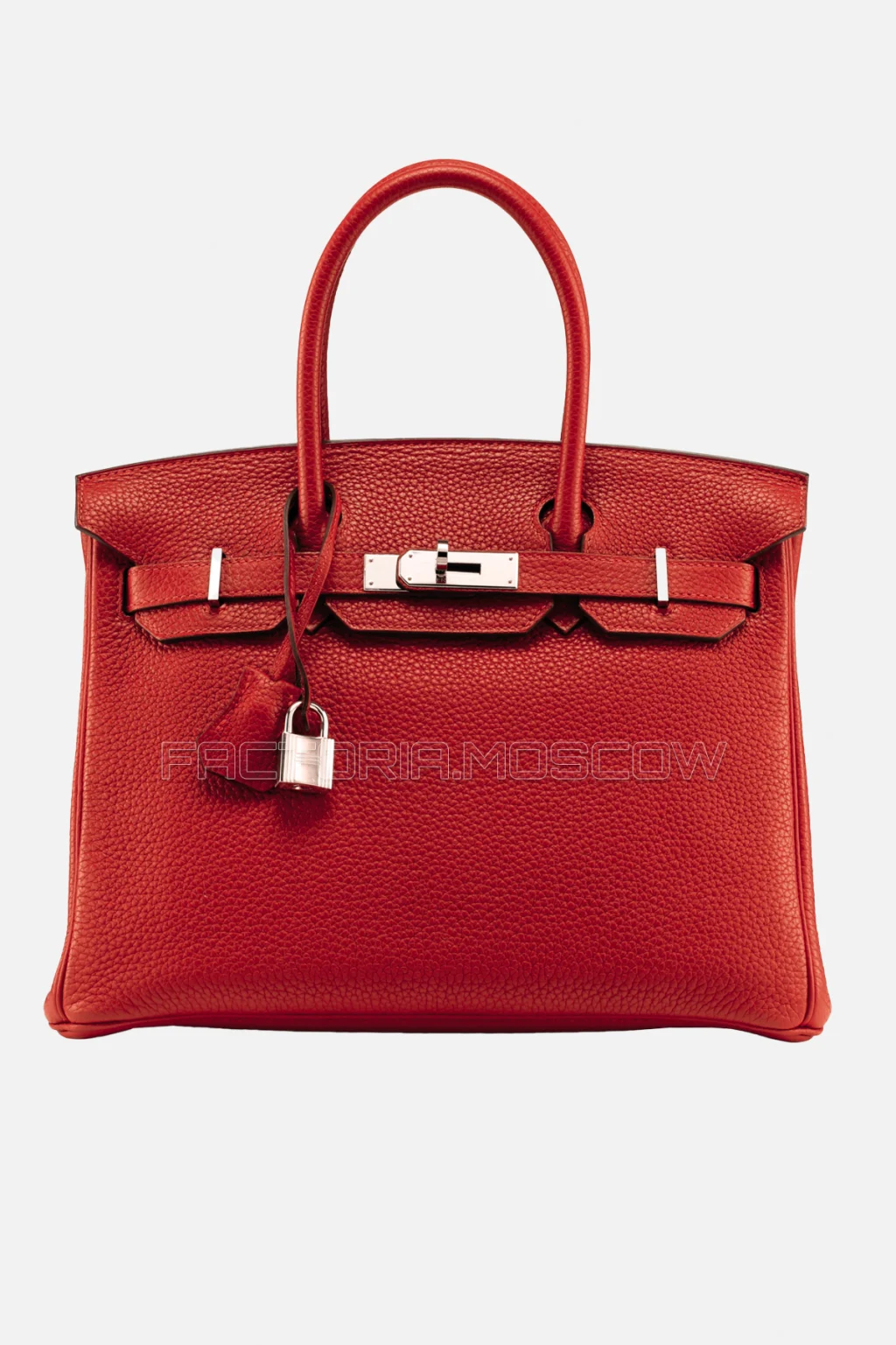 Hermes Birkin 30 Rouge Vif Clemence PHW