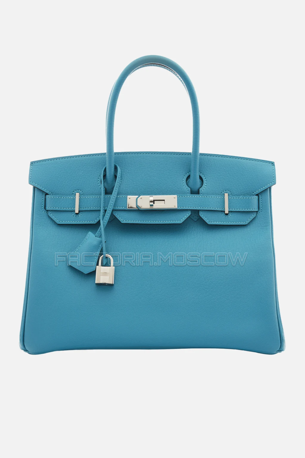 Hermes Birkin 30 Turquoise Chevre PHW