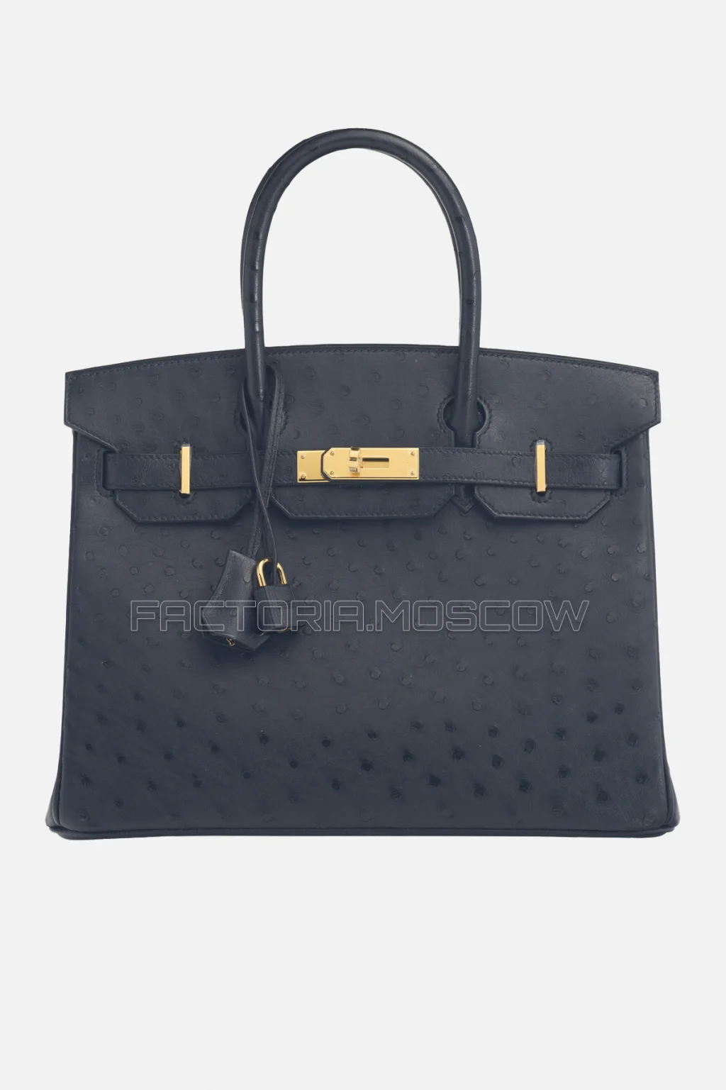 Hermes Birkin 30 Black Ostrich GHW