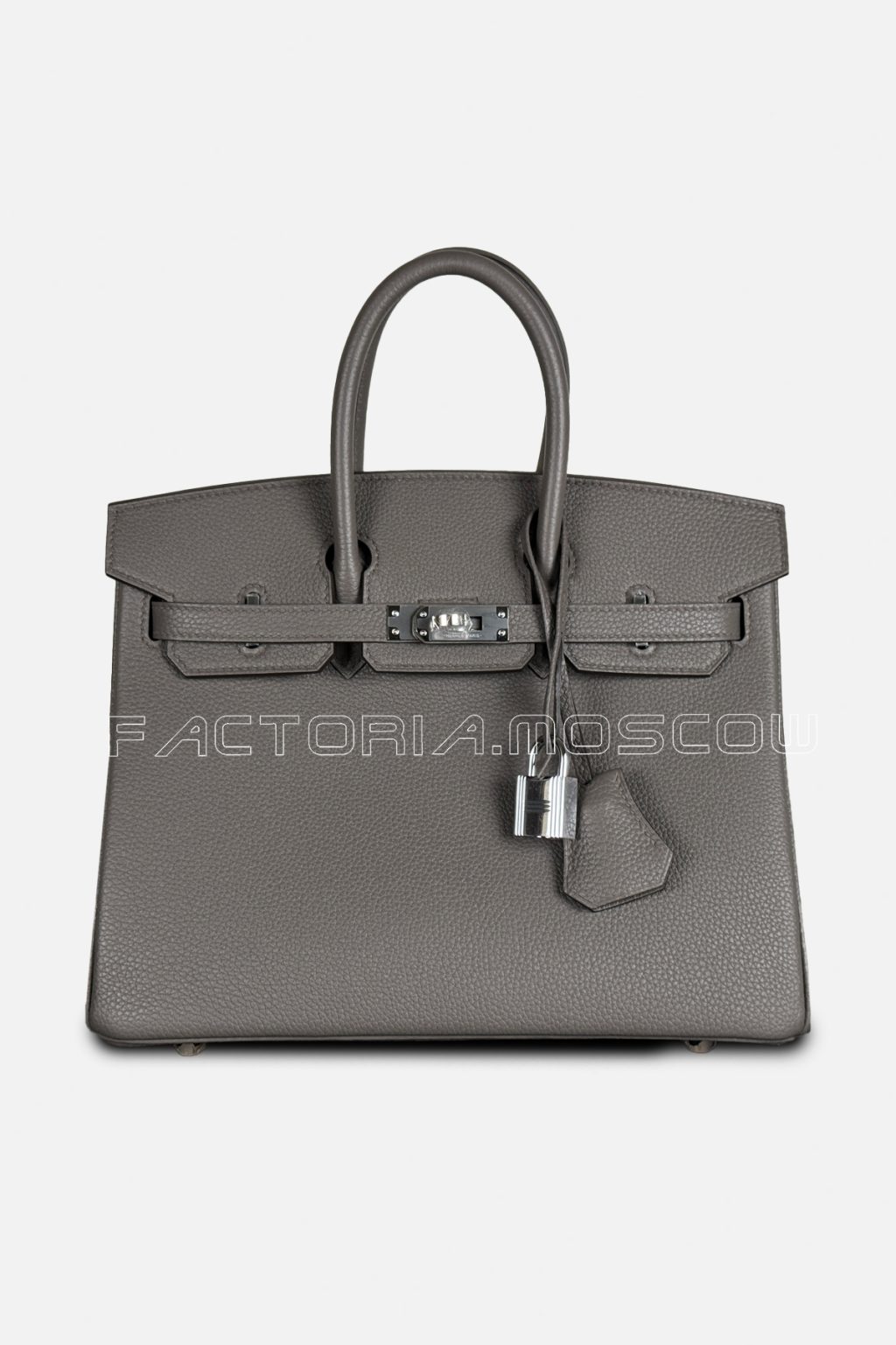 Hermes Birkin 25 Togo Colour Gris Etain PHW