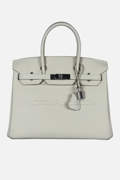 Hermes Birkin 30 Togo Colour Mushroom Hardware PHW