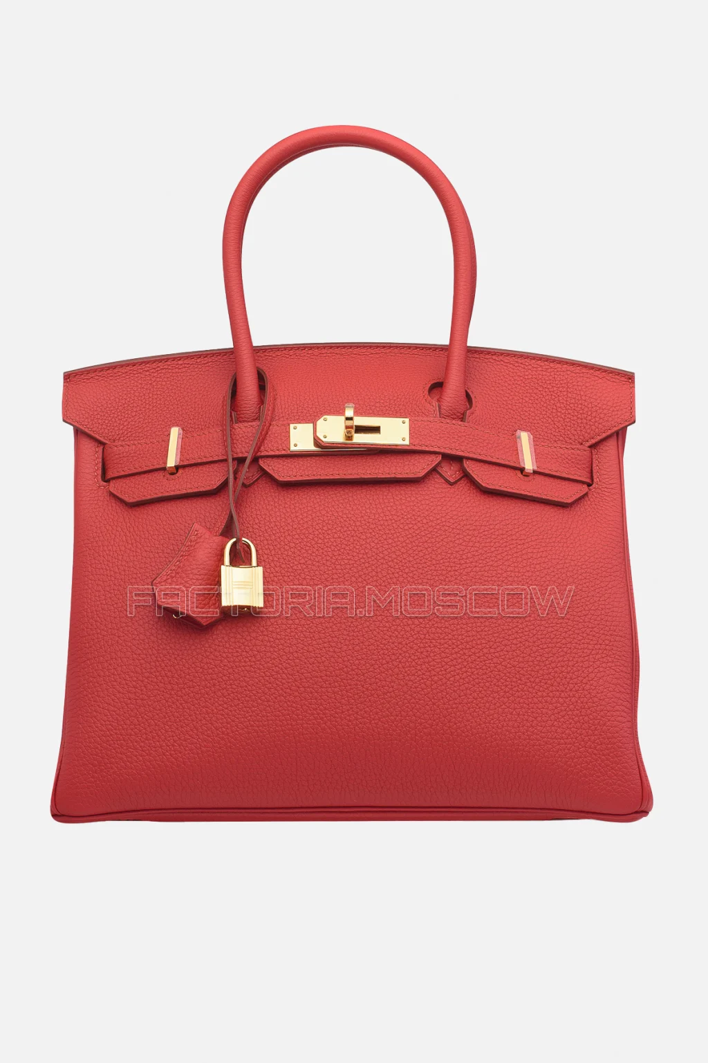 Hermes Birkin 30 Vermillion Togo GHW