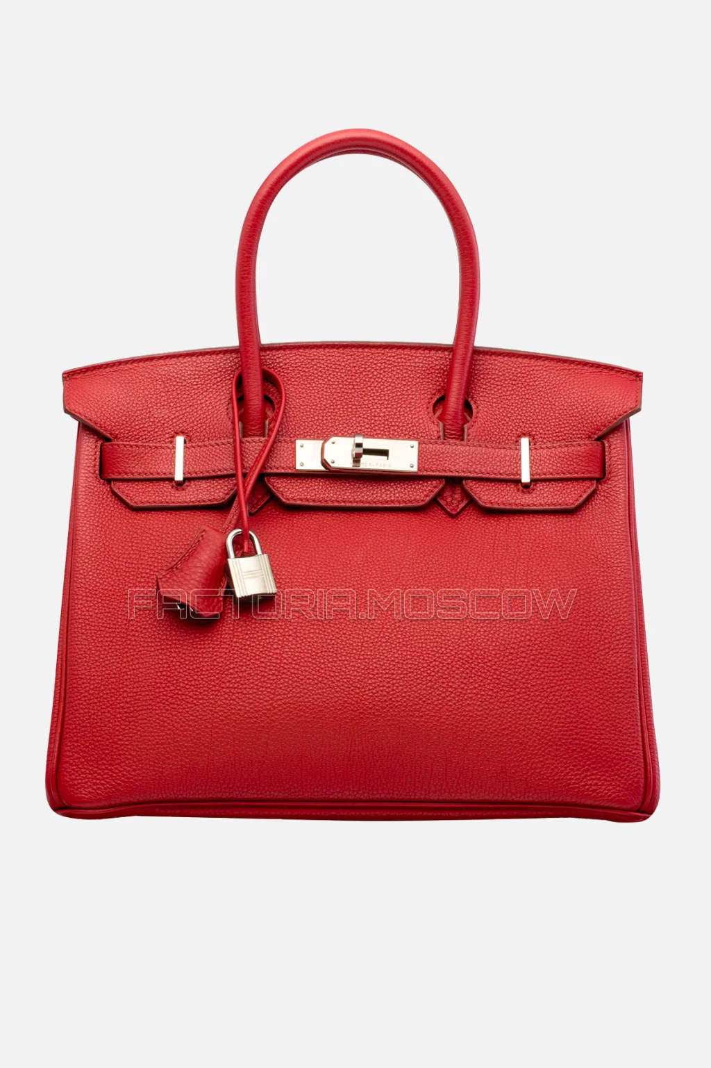 Hermes Birkin 30 Rouge Garance Togo PHW