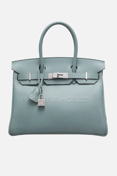 Hermes Birkin 30 Ciel Swift PHW