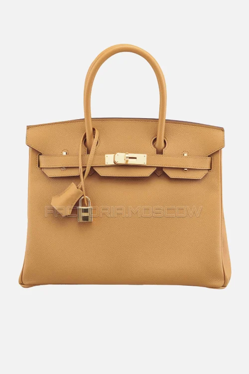 Hermes Birkin 30 Caramel Epsom GHW