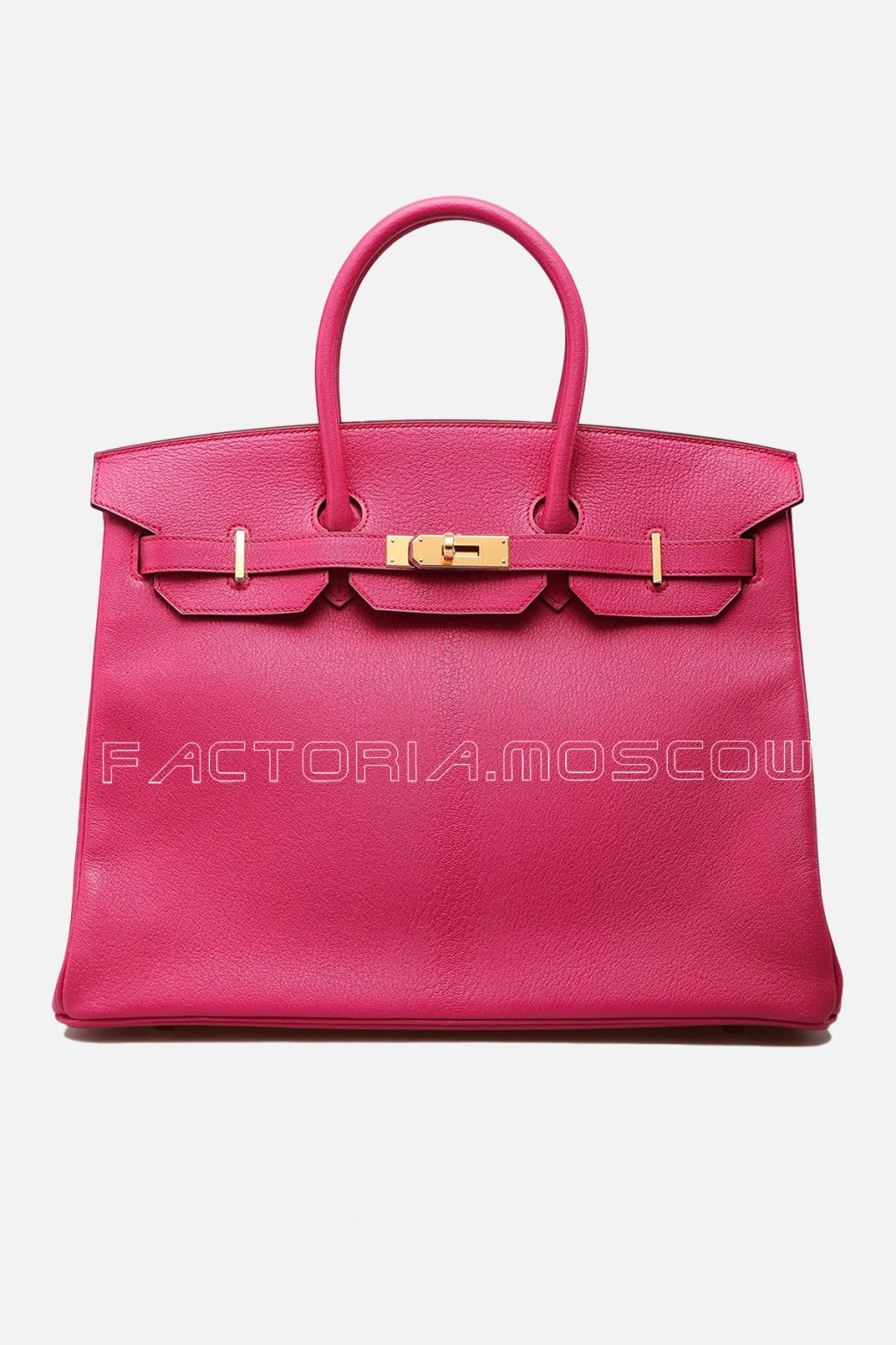 Hermes Birkin 35 Rose Shocking Chèvre GHW