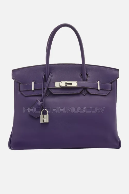 Hermes Birkin 30 Iris Swift PHW