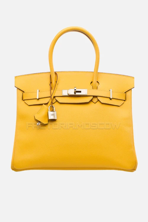 Hermes Birkin 30 Soleil Epsom PHW