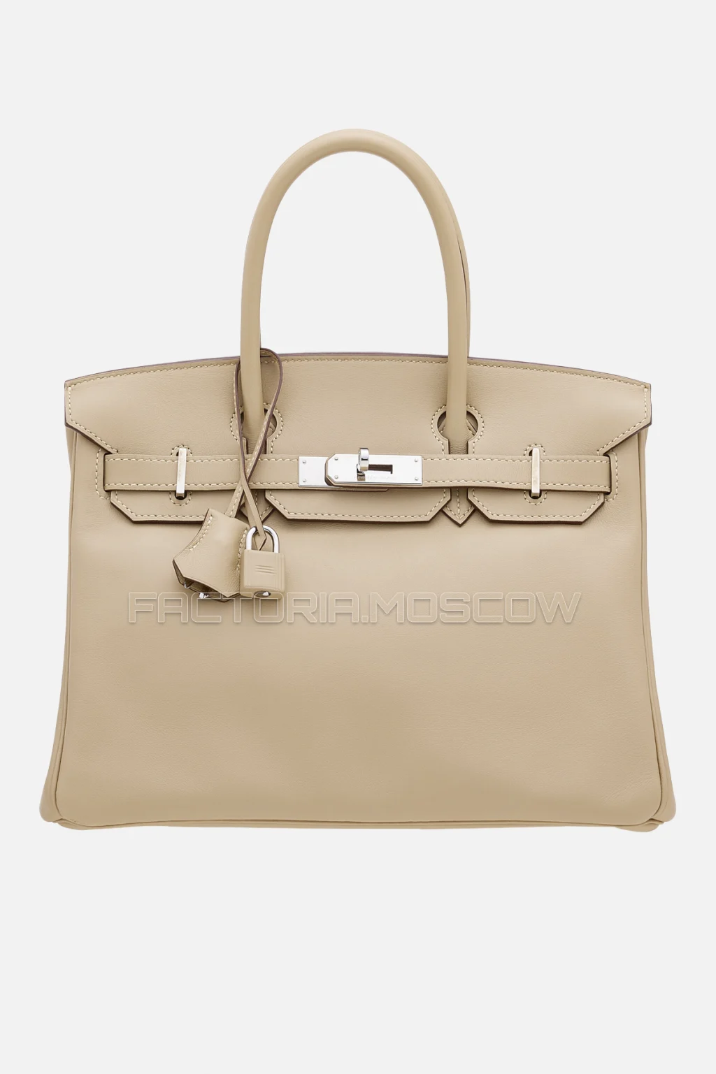Hermes Birkin 30 Beige Swift PHW