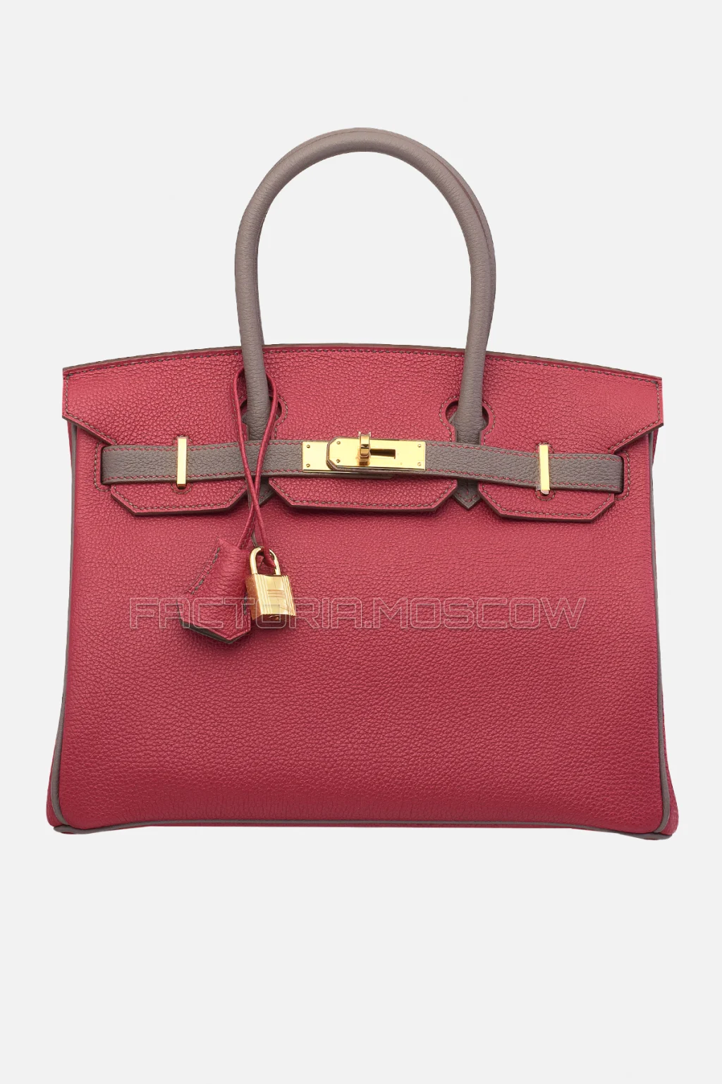 Hermes Birkin 30 Rubis/Étain Togo GHW