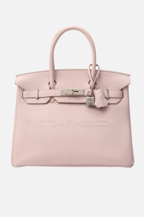 Hermes Birkin 30 Rose Dragee Togo PHW