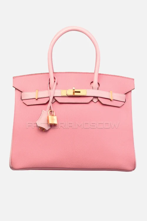 Hermes Birkin 30 Rose Confetti/Rose Sakura Chevre GHW