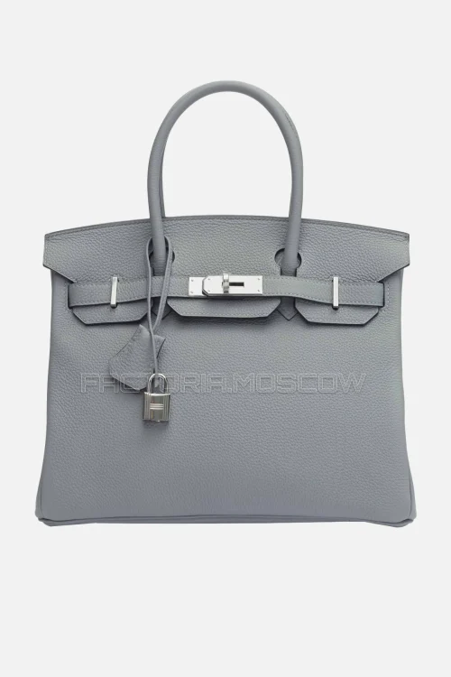 Hermes Birkin 30 Togo Bleu Glacier PHW