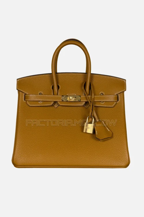 Hermes Birkin 25 Togo Colour Naturel Sable GHW