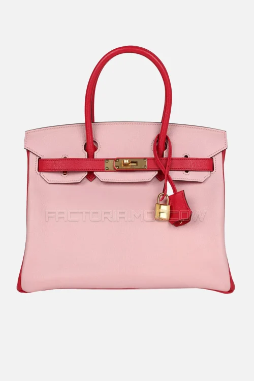 Hermès HSS Birkin 30 Rose Sakura/Rose Extreme Chevre GHW