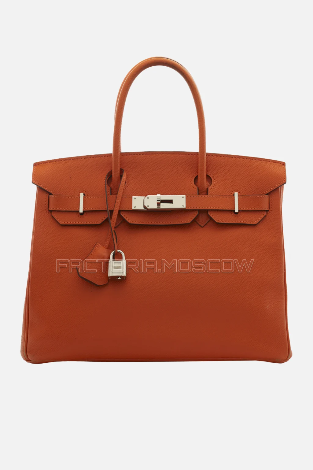 Hermes Birkin 30 Orange Epsom PHW