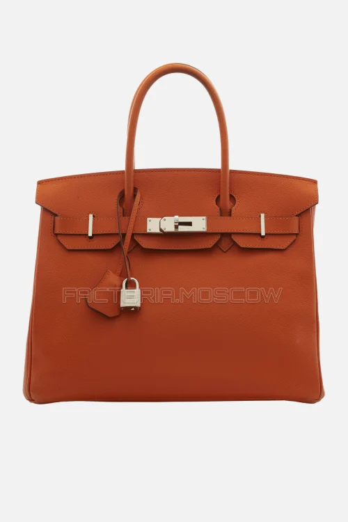 Hermes Birkin 30 Orange Epsom PHW