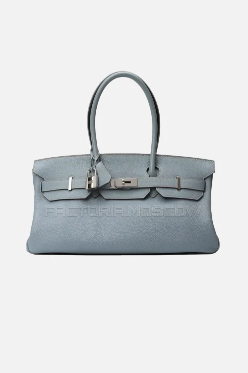 Hermes Birkin 29 Jpg Shoulder Togo Colour Blue Lin PHW