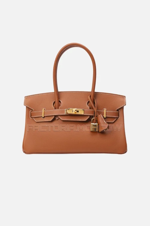 Hermès Shoulder Birkin Light 29 Gold Evercolor GHW