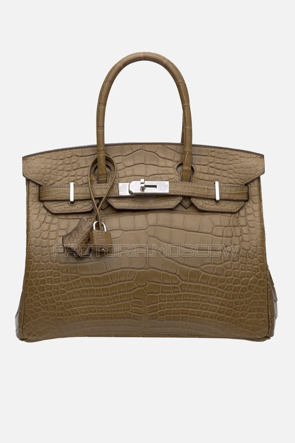 Hermes Birkin 30 Matte Alezan Alligator PHW