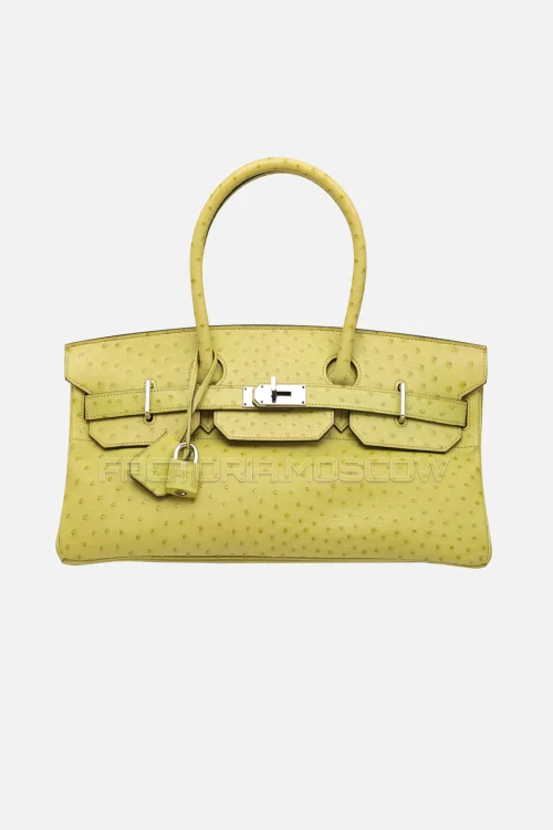 Hermes Jpg Shoulder Birkin 29 Vert Anis Ostrich PHW