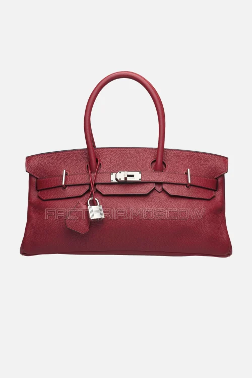 Hermes Jpg Shoulder Birkin 42 Rouge H Clemence PHW