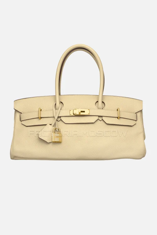 Hermes Jpg Shoulder Birkin 42 Parchemin Clemence GHW