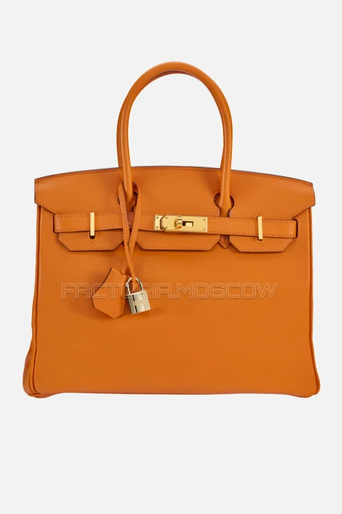 Hermes Birkin 30 Orange H Swift GHW