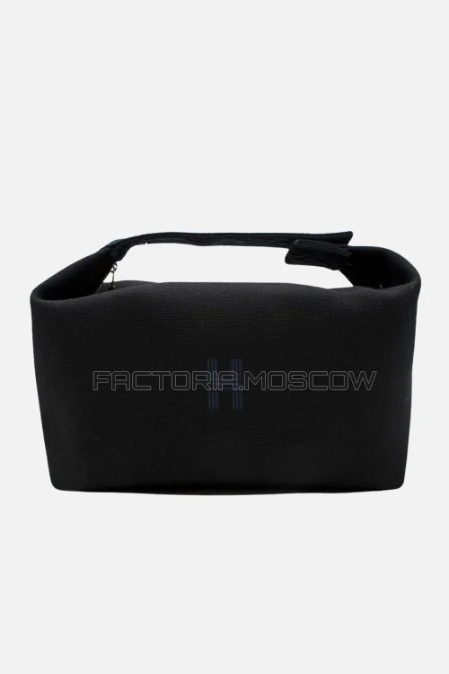 Hermes Bride-A-Brac Case Noir/Bleu Nuit Large Model PHW