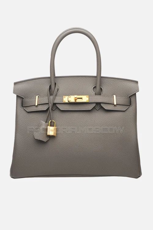 Hermes Birkin 30 Étain Togo GHW