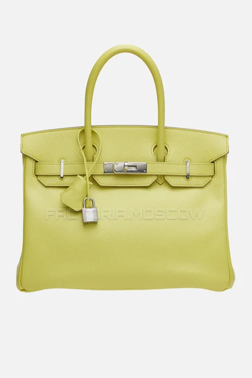 Hermes Birkin 30 Soufre Epsom PHW