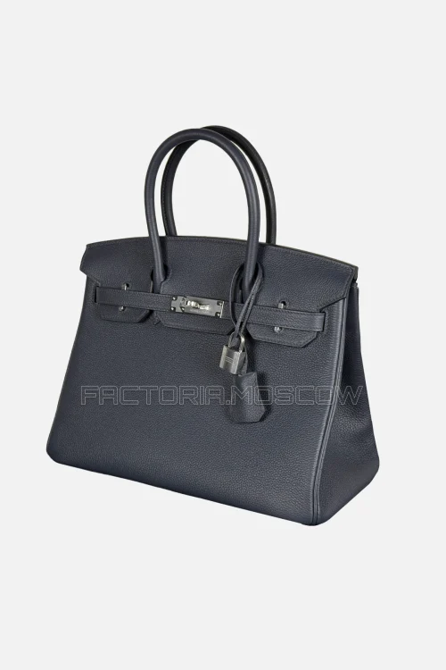 Hermes Birkin 30 Togo Colour Blue Nuit PHW