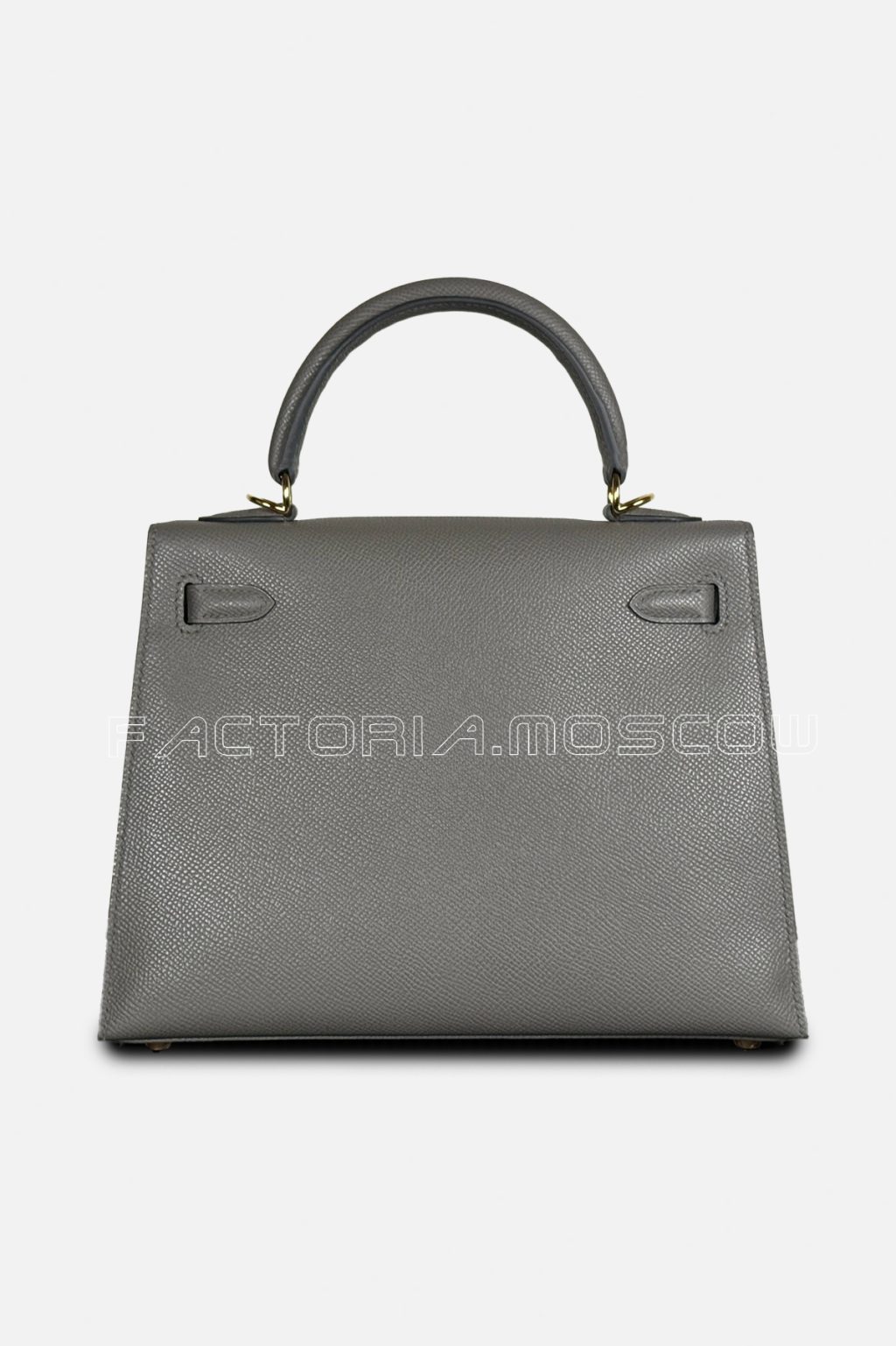 Hermes Kelly Sellier 25 Epsom Colour Gris Meyer GHW
