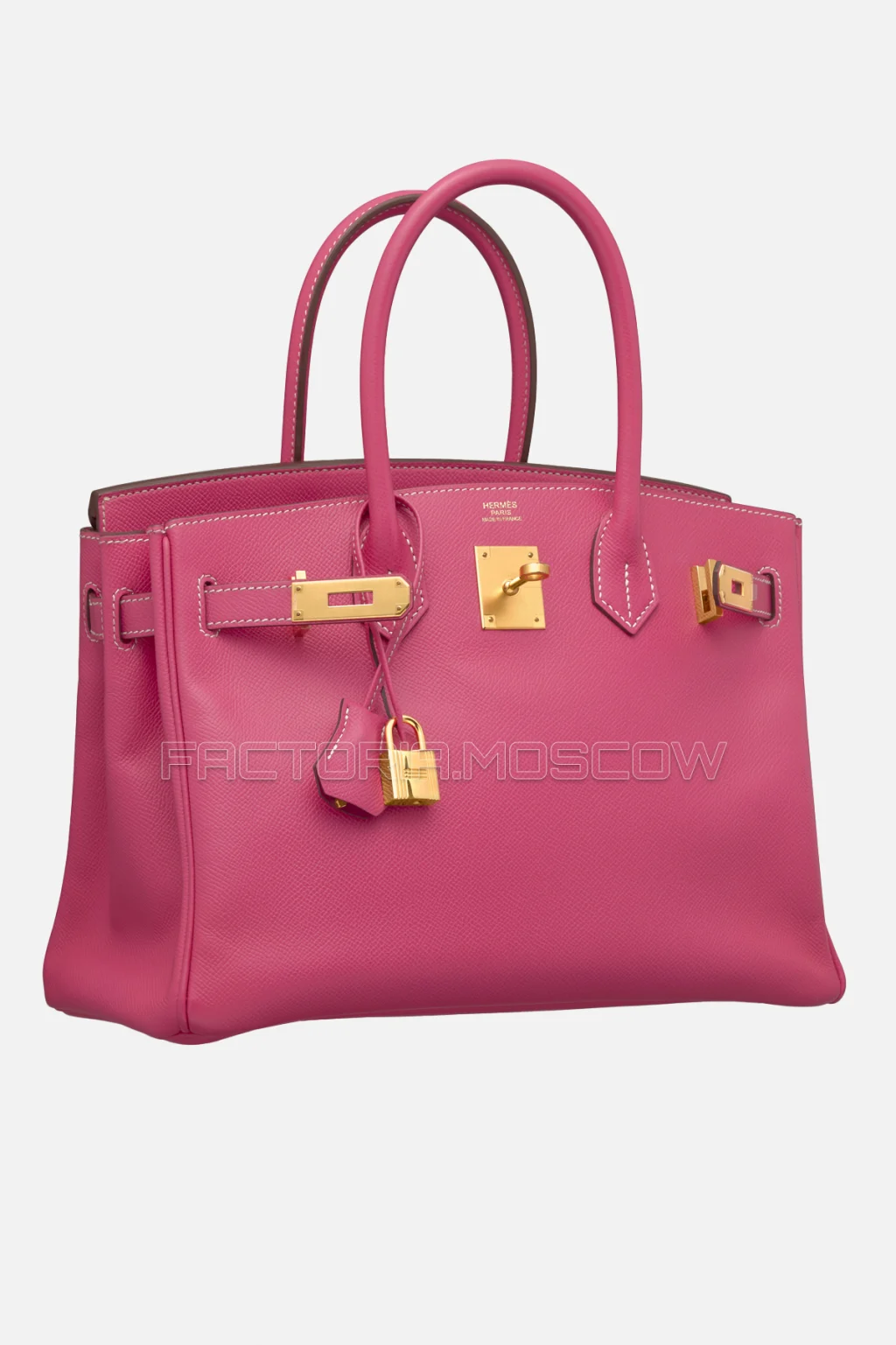 Hermes Birkin 30 Rose Tyrien Epsom GHW