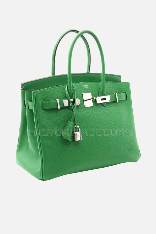 Hermes Birkin 30 Bambou Epsom PHW