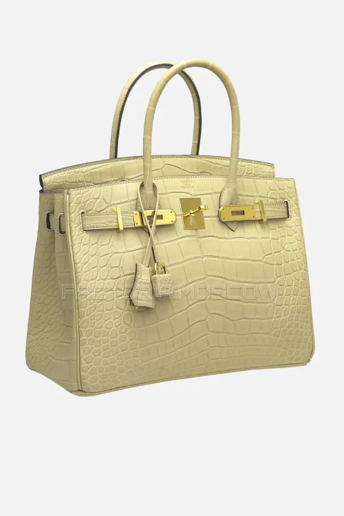 Hermes Birkin 30 Matte Trench Alligator GHW