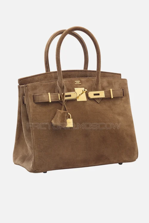 Hermes Birkin 30 Noisette Veau Doblis GHW