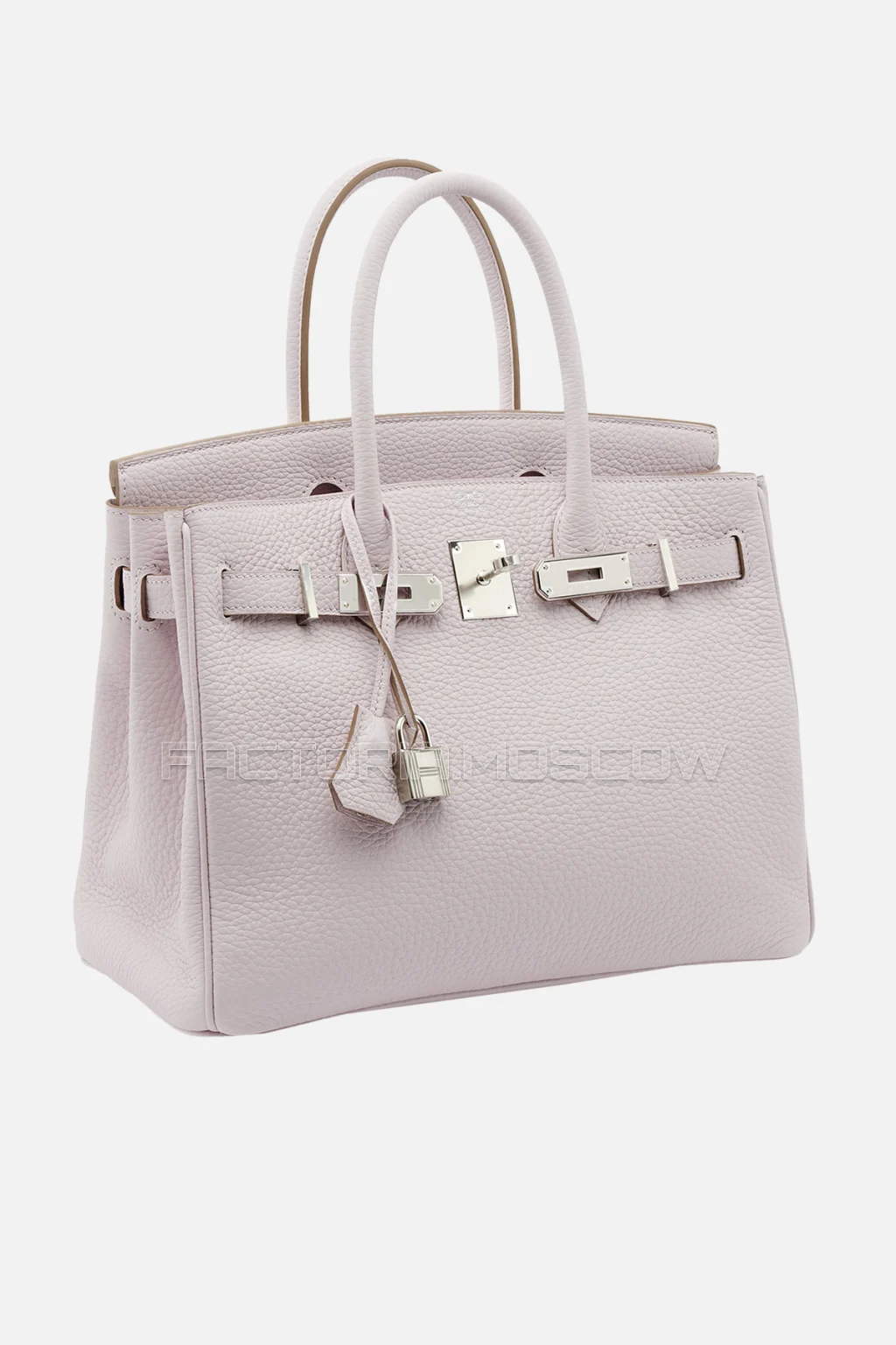 Hermes Birkin 30 Mauve Pale Clemence PHW