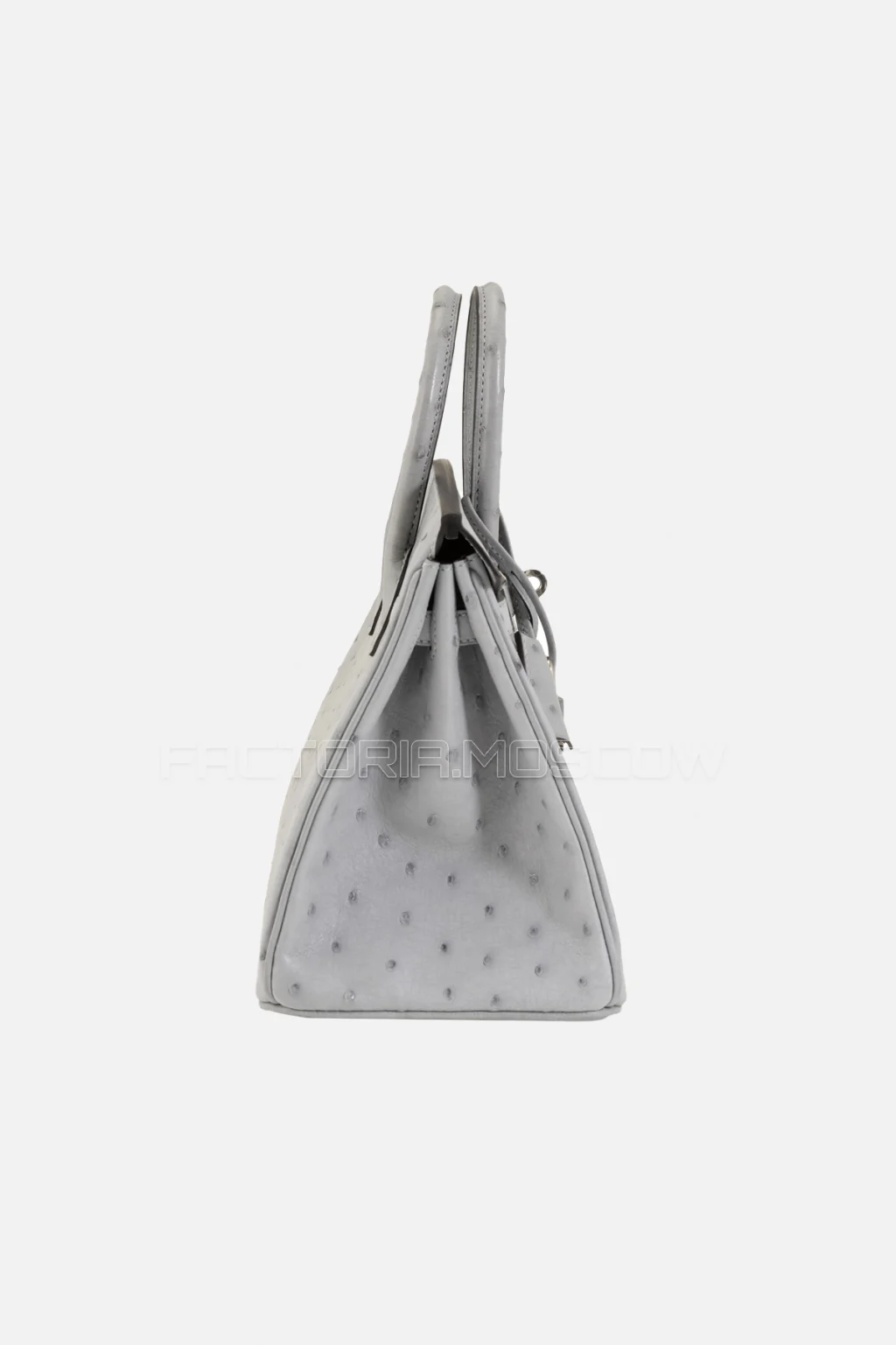 Hermès Birkin 25 Ostrich Bleu Glacier PHW
