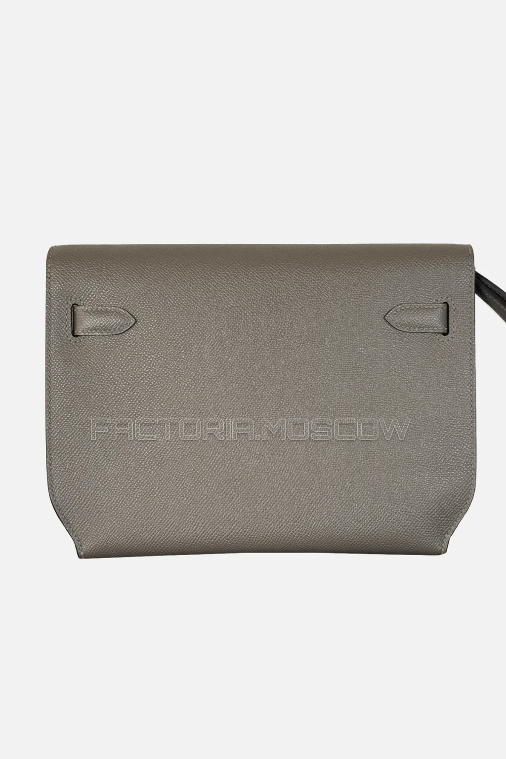 Hermes Kelly Depeches 25 Epsom Colour Gris Etain PHW