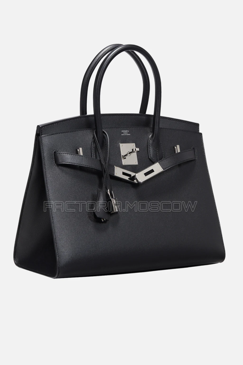 Hermes Birkin 30 Black Madame PHW