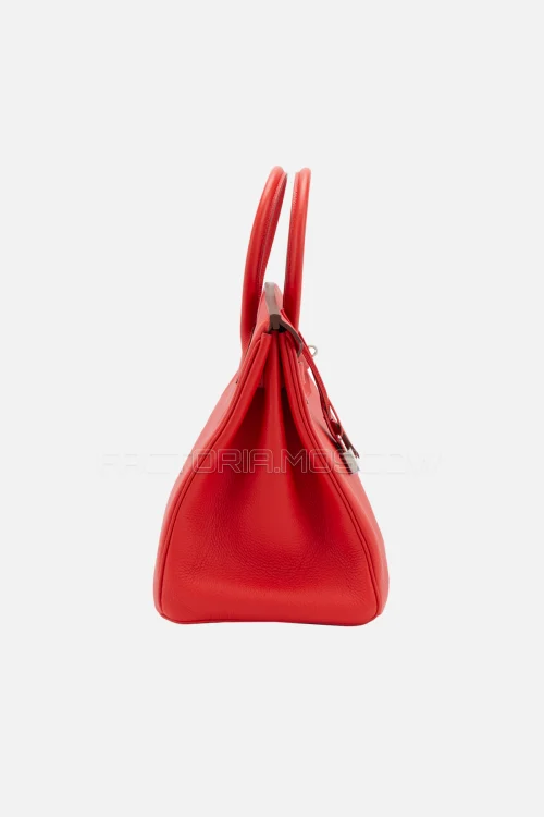 Hermès Birkin 25 Rouge Casaque Togo PHW