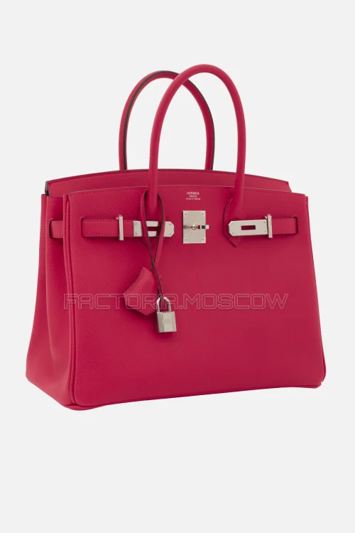 Hermes Birkin 30 Rose Extreme Epsom PHW