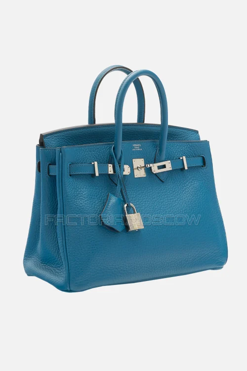 Hermes Birkin 25 Cobalt Togo PHW