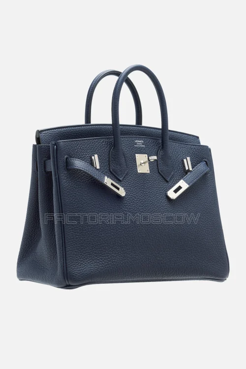Hermes Birkin 25 Togo Bleu Nuit PHW